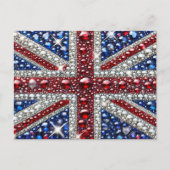 Postkarte mit britischem Farbdesign (Vorderseite)