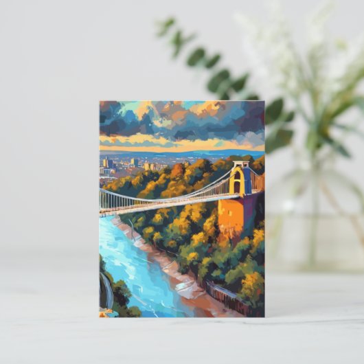 Postkarte mit britischem Thema (Stehend Vorderseite)