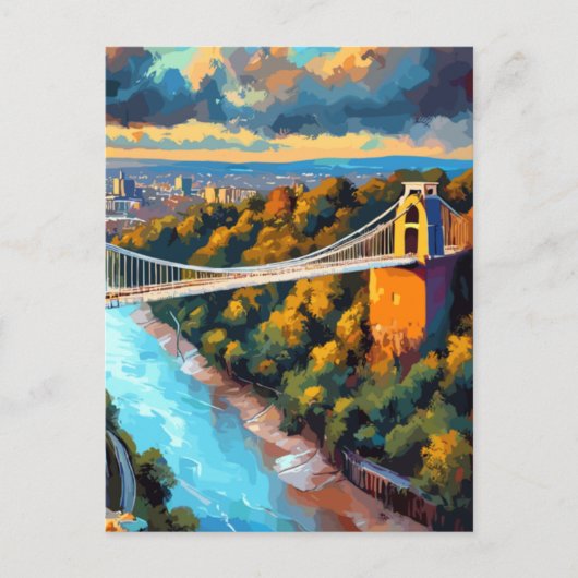 Postkarte mit britischem Thema (Vorderseite)