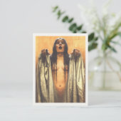 Postkarte mit Carlos Schwabe Gemälde (Stehend Vorderseite)