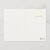 Postkarte mit Carlos Schwabe Gemälde (Rückseite)