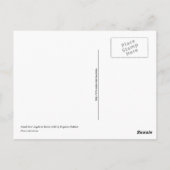 Postkarte mit Castel Sant'Angelo (Rückseite)