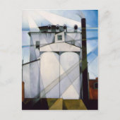 Postkarte mit Charles Demuth-Malerei (Vorderseite)