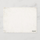 Postkarte mit Coolem zyprischen Flag (Rückseite)