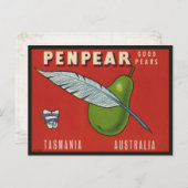 Postkarte mit Cooler Vintager Beschriftung (Vorne/Hinten)