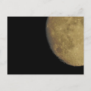 Postkarte mit dem Mond