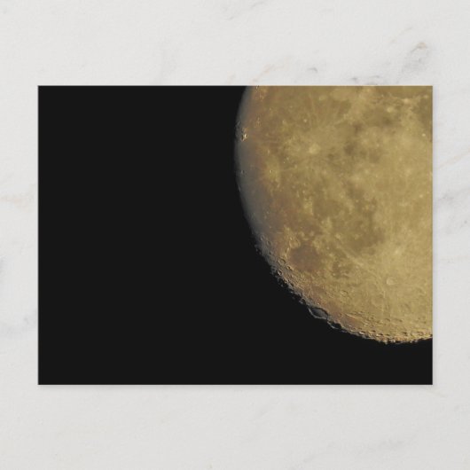 Postkarte mit dem Mond (Vorderseite)