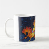Postkarte mit dem Weihnachtsmann Kaffeetasse (Links)