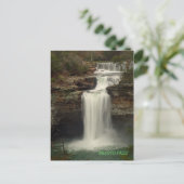 Postkarte mit Desoto Falls (Stehend Vorderseite)