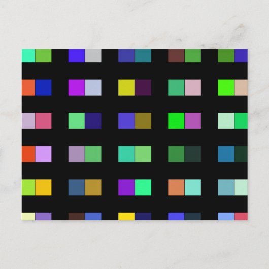 Postkarte mit doppelten Blöcken (Vorderseite)