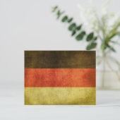 Postkarte mit dreckiger Flagge aus Deutschland (Stehend Vorderseite)