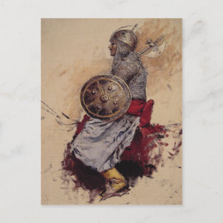 Postkarte mit Edwin Lord Weeks Gemälde