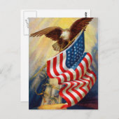 Postkarte mit EGFL-ABHÄNGIGKEIT (Vorne/Hinten)