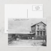 Postkarte mit einem "Panorama" bei Antony (Vorne/Hinten)