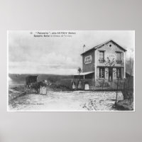 Postkarte mit einem "Panorama" bei Antony
