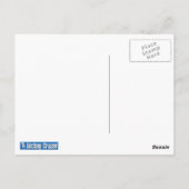 Postkarte mit einem Shot (Rückseite)