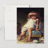 Postkarte mit Emile Munier-Gemälde (Vorne/Hinten)