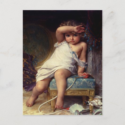 Postkarte mit Emile Munier-Gemälde (Vorderseite)