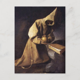 Postkarte mit Francisco de Zurbaran-Gemälde
