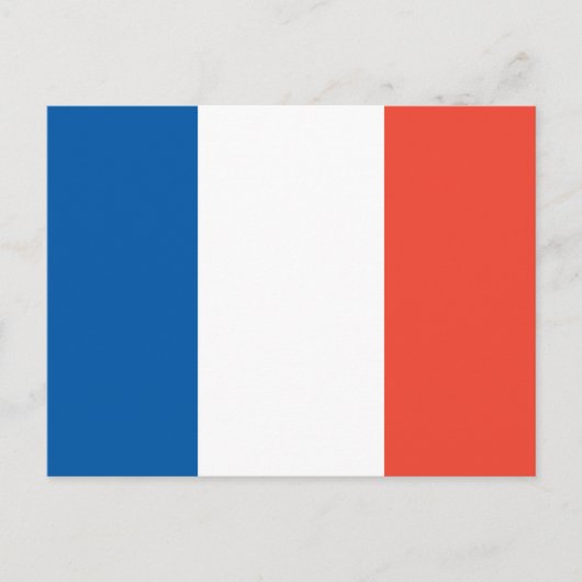 Postkarte mit Frankreich (Vorderseite)