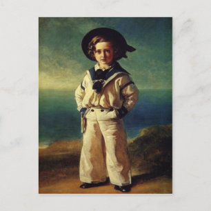 Postkarte mit Franz Winterhalter-Malerei