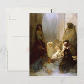 Postkarte mit Gemälde von Gustave Dore (Vorne/Hinten)