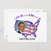 Postkarte mit gesegnetem Namen (Vorne/Hinten)