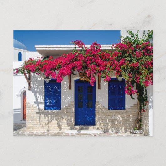 Postkarte mit griechischer Inselstimmung (Vorderseite)