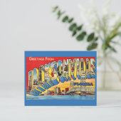 Postkarte mit Grüßen aus Jacksonville, Florida (Stehend Vorderseite)