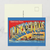 Postkarte mit Grüßen aus Jacksonville, Florida (Vorne/Hinten)