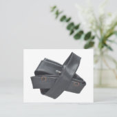 Postkarte mit Gummireifen (Stehend Vorderseite)