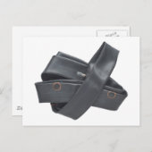 Postkarte mit Gummireifen (Vorne/Hinten)