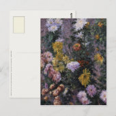 Postkarte mit Gustave Caillebotte Malerei (Vorne/Hinten)