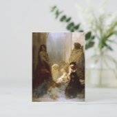 Postkarte mit Gustave Dore Malerei (Stehend Vorderseite)