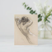 Postkarte mit Herbert James Draper Malerei (Stehend Vorderseite)