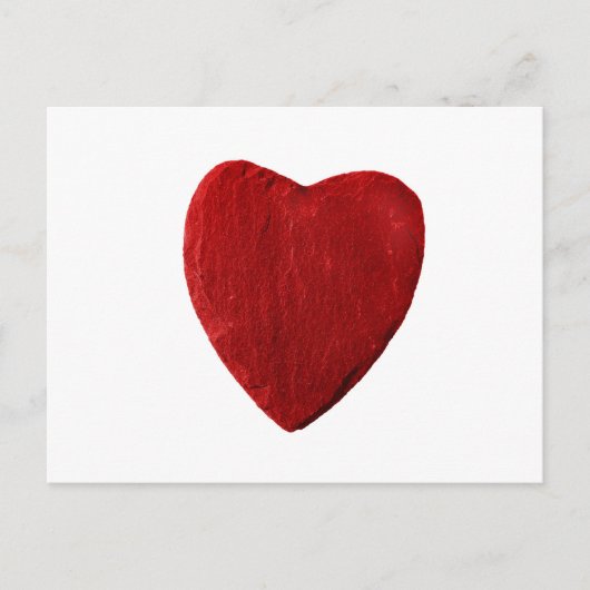 Postkarte mit Herz (Vorderseite)