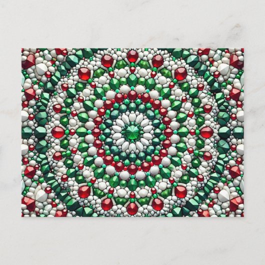 Postkarte mit italienischem Farbdesign (Vorderseite)