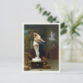 Postkarte mit Jean-Leon Gerome Malerei (Stehend Vorderseite)