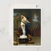 Postkarte mit Jean-Leon Gerome Malerei (Vorne/Hinten)