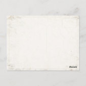 Postkarte mit John Collier-Gemälde (Rückseite)