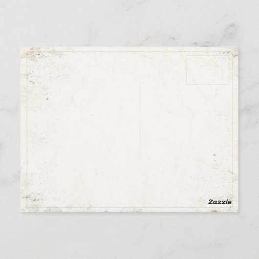 Postkarte mit John Everett Millais Malerei (Rückseite)