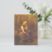 Postkarte mit Jules - Bretonenmalerei (Stehend Vorderseite)