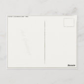 Postkarte mit Jules - Bretonenmalerei (Rückseite)