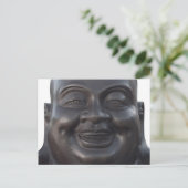 Postkarte mit Leiter von Buddha (Stehend Vorderseite)