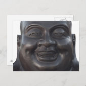 Postkarte mit Leiter von Buddha (Vorne/Hinten)