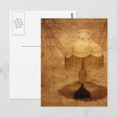 Postkarte mit Liebe geschrieben (Vorne/Hinten)