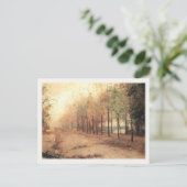 Postkarte mit Marie-Bashkirtseff-Malerei (Stehend Vorderseite)