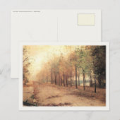 Postkarte mit Marie-Bashkirtseff-Malerei (Vorne/Hinten)