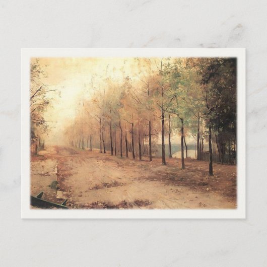 Postkarte mit Marie-Bashkirtseff-Malerei (Vorderseite)