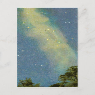 Postkarte mit Milchstraße